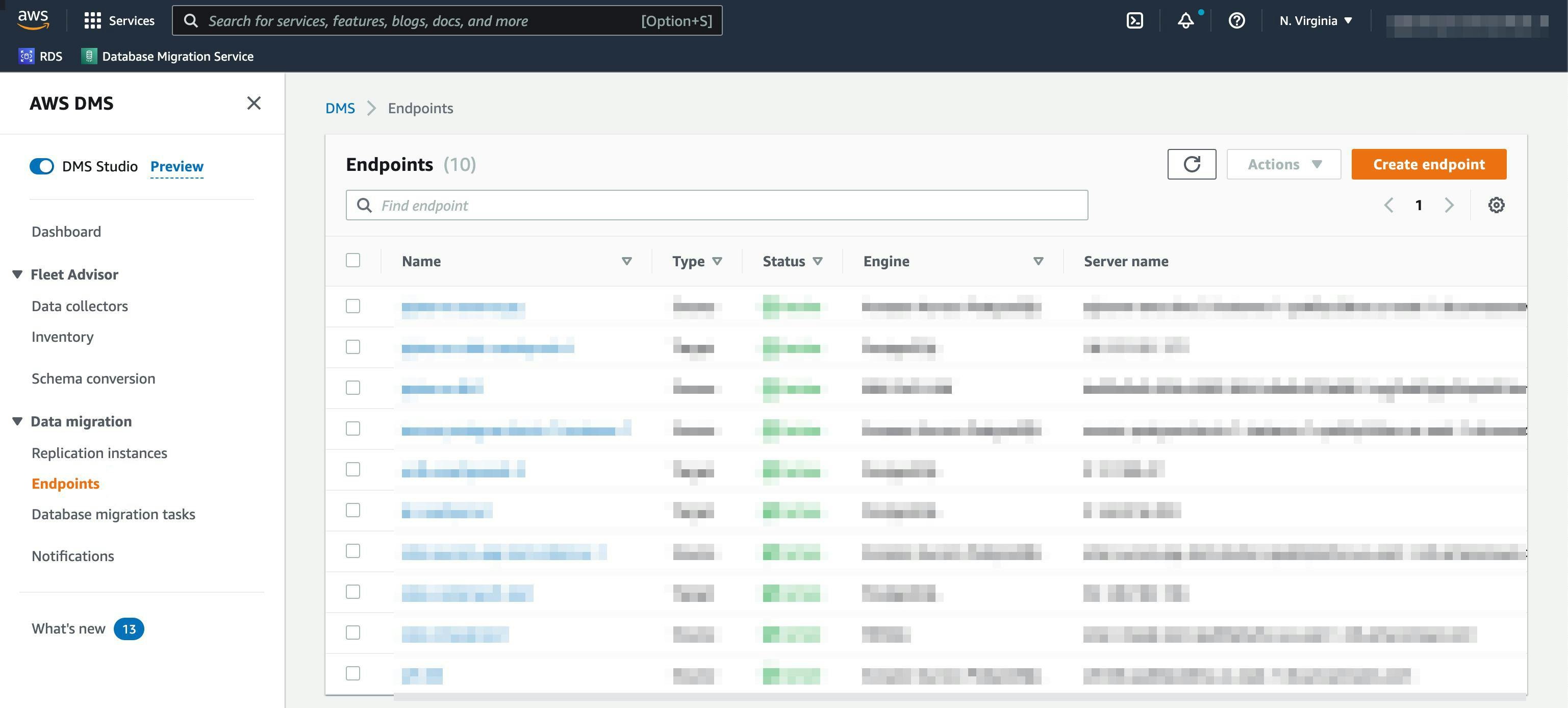 AWS-DMS-Create-Endpoint