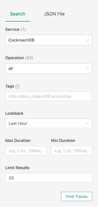 Jaeger Trace Log Messages