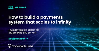 How to build a payments system that scales to infinity