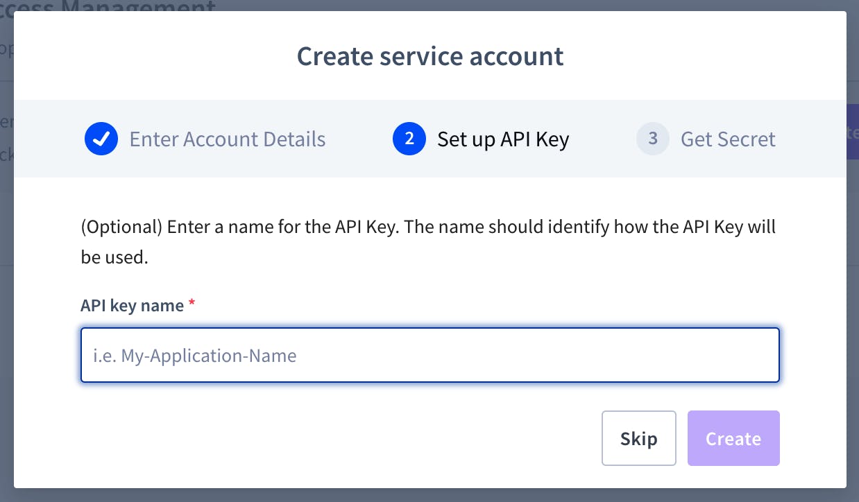 name your API key