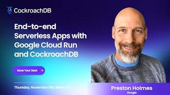 Featured Image for End-to-end Serverless Apps with Google Cloud Run and CockroachDB