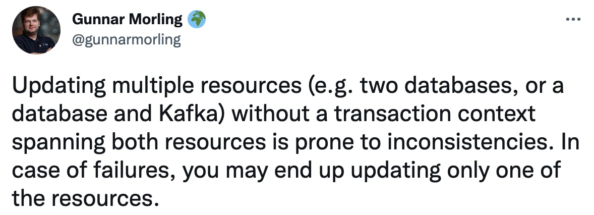 Message Queuing And The Database: Solving The Dual Write Problem