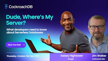 Featured Image for Dude Where’s My Server? Kelsey Hightower Talks Serverless Databases