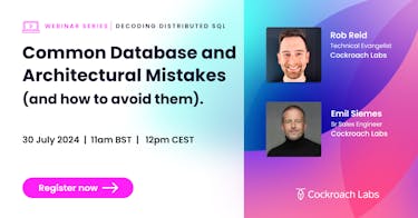 Featured Image for Common database and architectural mistakes (and how to avoid them)