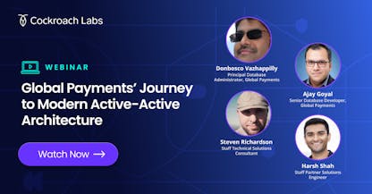 Global Payments’ Journey to Modern Active-Active Architecture