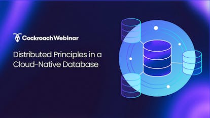 Distributed Principles in a Cloud-Native Database