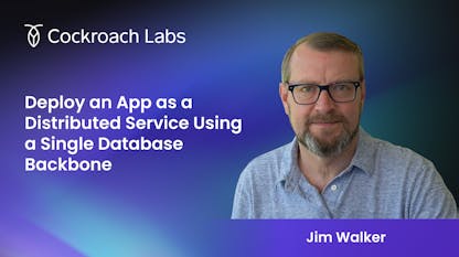 Deploy an App as a Distributed Service Using a Single Database Backbone