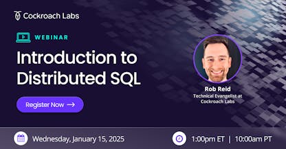 Introduction to Distributed SQL