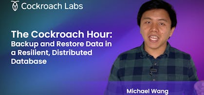 Featured Image for The Cockroach Hour: Backup Data & Restore Data in a Resilient, Distributed Database