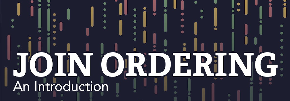 An introduction to join ordering