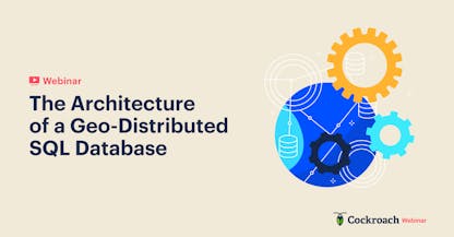 The Architecture of a Geo-Distributed Database
